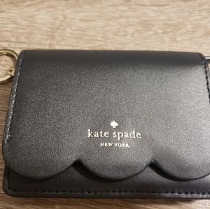 Kate Spade card wallet with key ring holder